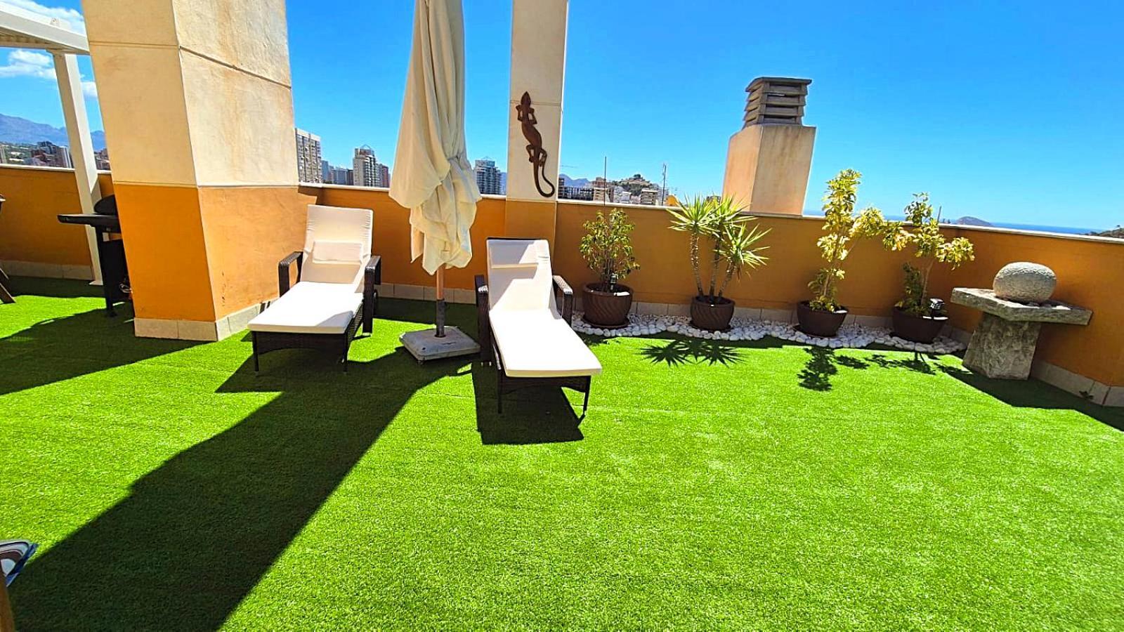 Beach Penthouse Apartment Benidorm Cala Cala de Finestrat Buitenkant foto